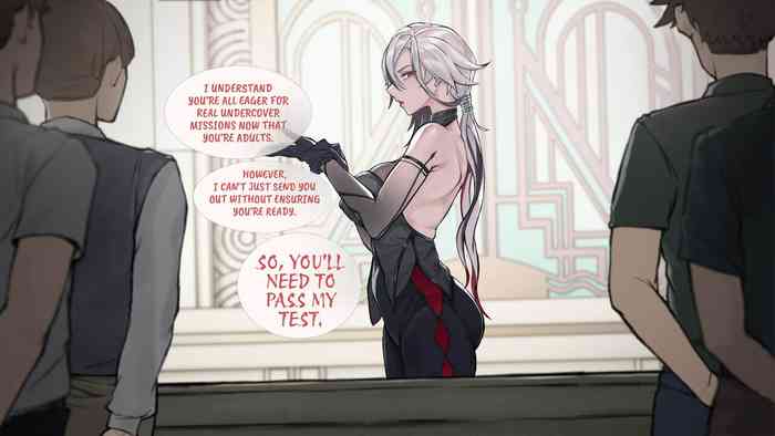 [Frozenspiderlily][Frzspiderlily] Arlecchino - "Trainee program"(text) | 阿蕾奇诺 - "培训生计划" (Genshin Impact) [无修] [English]