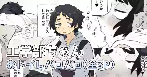トイレでパコられちゃう工学部ちゃん
