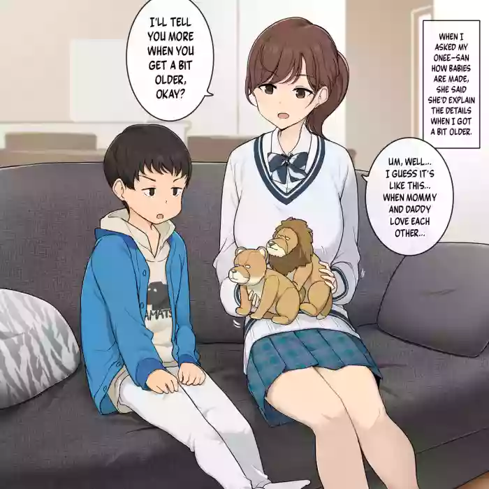 [Wakamatsu] Kozukuri no Shikata o Dankai-teki ni Oshiete Kureru Onee-san | An Onee-san Who Teaches Me Step by Step How to Make a Baby [English]