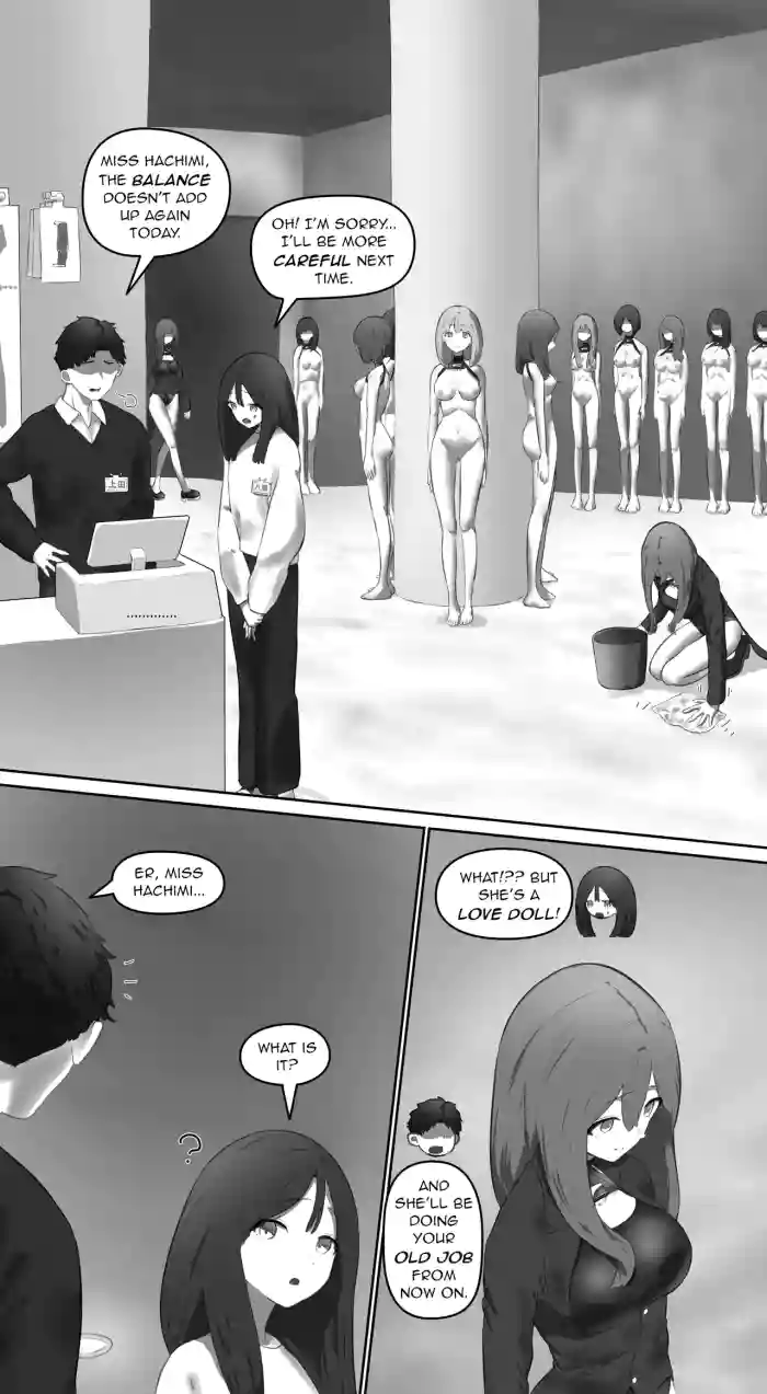 Love doll store clerk