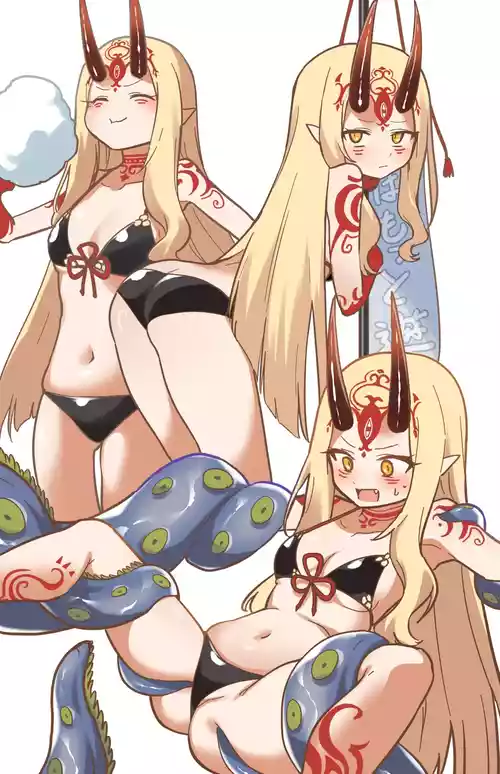[Hirunagi] Ibaraki Douji Illust (Fate/Grand Order)