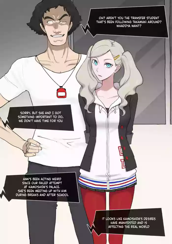 Persona 5 Ann x Kamoshida