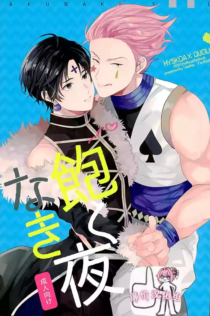 (SUPERKansai22) [Tanshio (Soyane)] Akunaki Yoru (Hunter x Hunter) [Chinese] [廉价汉化组]