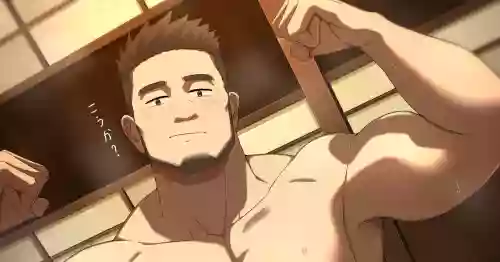 ［oro9］"Do a macho pose, old man."