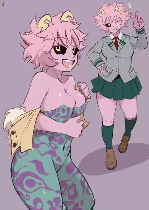 [demonneko77] Mina Ashido sketch (Boku no Hero Academia)