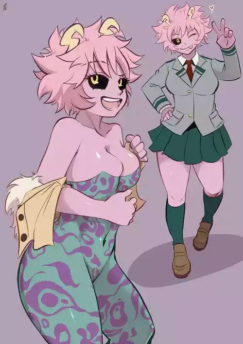 [demonneko77] Mina Ashido sketch (Boku no Hero Academia)
