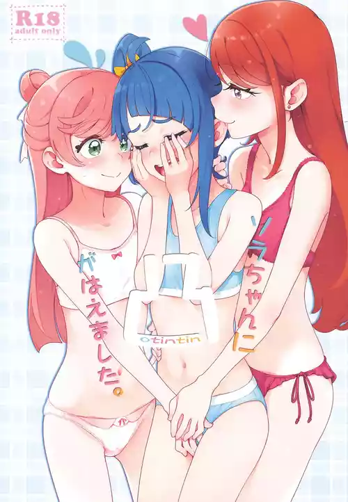 (C106) [Guruguru Taiyo (Sakura Kotetsu)] Sora-chan ni otintin ga Haemashita. (Hirogaru Sky! Precure)