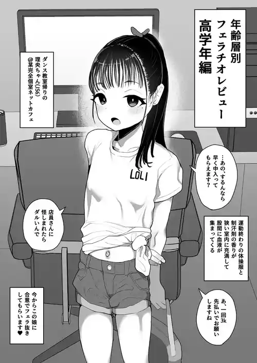 [Genki Tarou] Nenrei Soubetsu Fellatio Review Kougakunen Hen [Japanese, English]