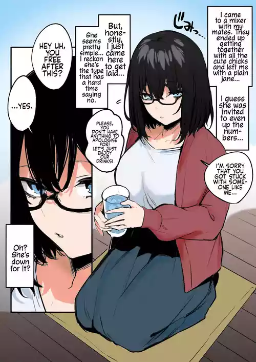 [Danimaru] Yaresou dakara toiu Riyuu de Jimi Onna o Sasotta Kekka | I Was Just Looking To Fuck, So I Called Out To This Plain Looking Chick And, Well... [English] [Mr_Person] [Colorized]