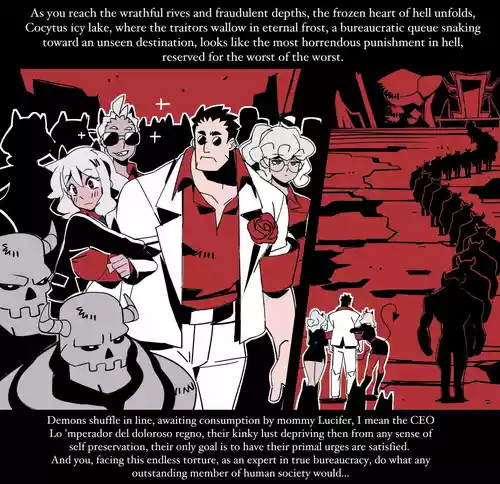 Helltaker Fanart Madness (by Nisegoworks) Lucifer chapter colorized