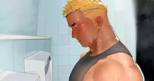 [宏き(Hiroki)] 金髪ライン入り男子君と真夜中トイレハッテン[廉价汉化组]