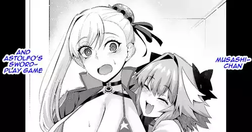 [Ankoman] Musashi-chan, Astolfo to Chanbara Gokko | Musashi-chan and astolfo's swordplay game (Fate/Grand Order) [English]