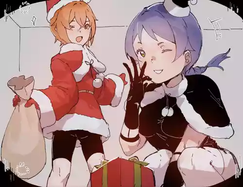 [Angel] Christmas 2025 with Meili and Petra (Re:Zero kara Hajimeru Isekai Seikatsu)