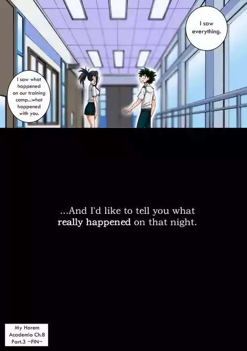 My Harem Academia Chapter 8 Part 3 Breaking into a broken heart