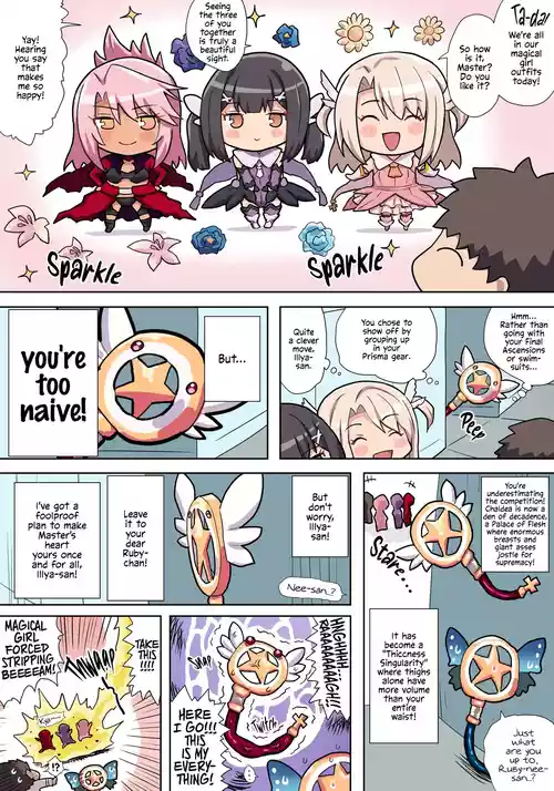 [Pononozo] Illya, Miyu, Chloe (Fate/Grand Order) [English]