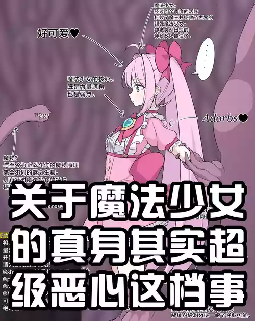【8ヲラ】关于魔法少女的真身其实超级恶心这档事  [Chinese] [星月汉化]