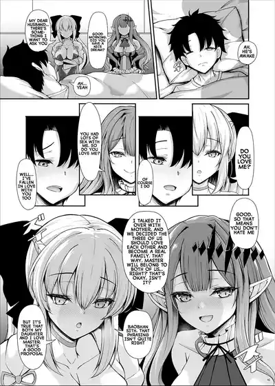 Page 40 of Joou Heika wa Boku no Oku-san Oujo-sama mo Boku no Kanojo | Her Majesty the Queen is my wife, and the princess is my girlfriend