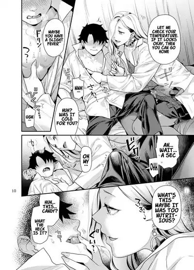 Page 9 of Hokenshitsu no Omi-san | Mrs. Snake at the nurse office