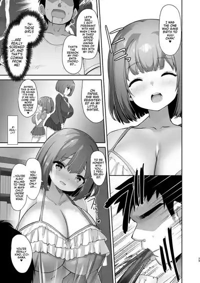 Page 28 of [Misty Isle (Sorimura Youji)] Mei Chichi Harem ~Mecha Amaetekuru Kogara Bakunyuu Meikko 3-shimai to Icha Love Sex Seikatsu~ | My Happy Titty Life with my Three Big-Breasted Little Nieces! [English] [Team Rabu2] [Digital]