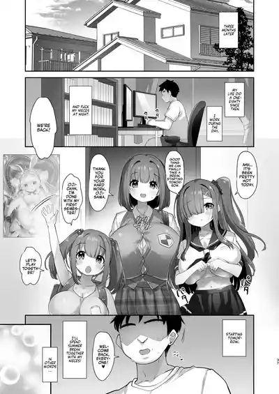 Page 36 of [Misty Isle (Sorimura Youji)] Mei Chichi Harem ~Mecha Amaetekuru Kogara Bakunyuu Meikko 3-shimai to Icha Love Sex Seikatsu~ | My Happy Titty Life with my Three Big-Breasted Little Nieces! [English] [Team Rabu2] [Digital]