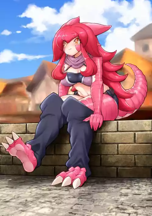 [Nembuta] Lizard Musume to Boukensha
