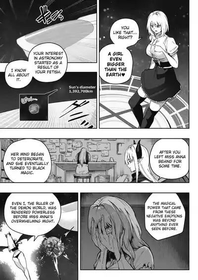 Page 13 of Shinchou 1680-oku km no Joshi ga Tatta 1-man km Shika Nai Chikyuu o Asobubu | A 168 Billion km Tall Girl Toys with the Mere 10,000 km Earth