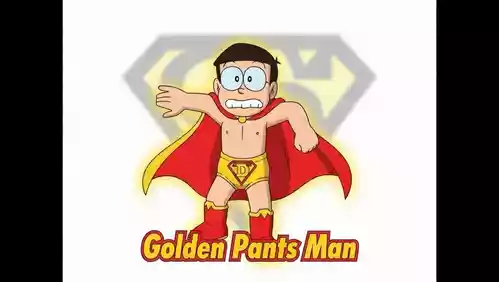 Golden Pants Man