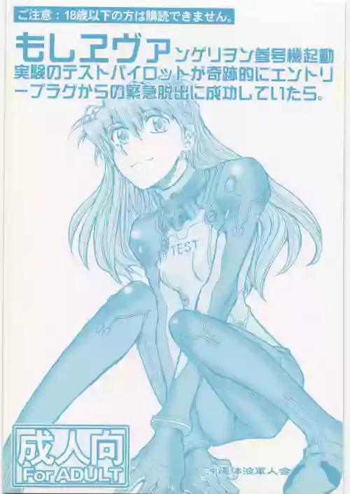 (C79) [Okinawa Taieki Gunjinkai (Yasunaga Kouichirou)] Moshi Eva (Neon Genesis Evangelion) [Chinese][IC个人汉化]