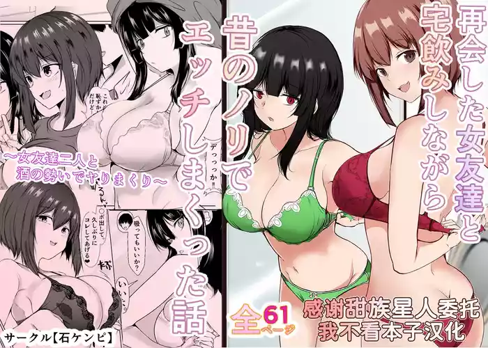Saikai Shita Onna Tomodachi to Takunomi Shinagara Mukashi no Nori de Ecchi Shimakutta Hanashi