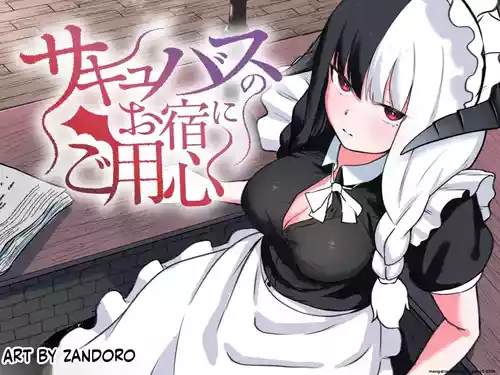 [Permission (Zandoro)] Succubus no Oyado ni Goyoujin ~Succubus ni Shimeagerarete Ochinchin kara Level o Shibori Torareru Ohanashi~ [English] [SCANMTL]