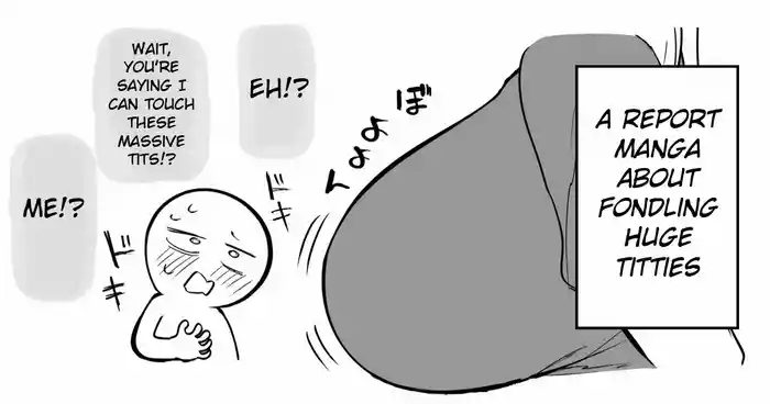 Dekachichi Momi Repo Manga | A Report Manga About Fondling Huge Titties
