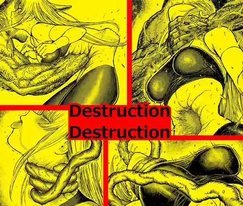 [Blue Percussion (Bourne)] Destruction Destruction - The Strangled heroin's total defeat  [ENG]